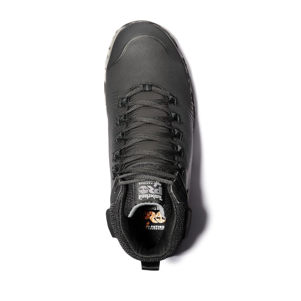 Botas de Trabajo Masculino - Timberland Pro® Powertrain Sport Alloy Toe Met Guard Eh - SGWEO3945 - P